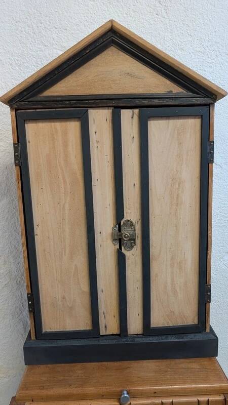 Small antique wardrobe from the 1930s-1940s.
