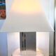 Lamp aluminimum effect mirror design 70s