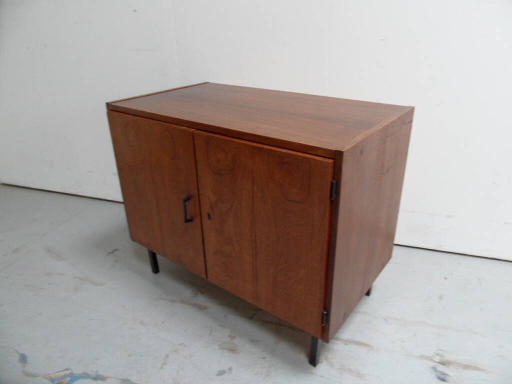 Mid Century 2 door tv cabinet 1950's