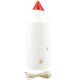 Postmodern pencil shape Murano glass table lamp, Formia Murano Italy 1980s