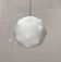 Glass suspension lamp Lampoon postmodern by Aldo Cibic for Foscarini