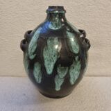 Vase ball with handles art deco year 30