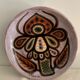 Ceramic dish enamelled by Jacques Poussines Sant Vicens 1950