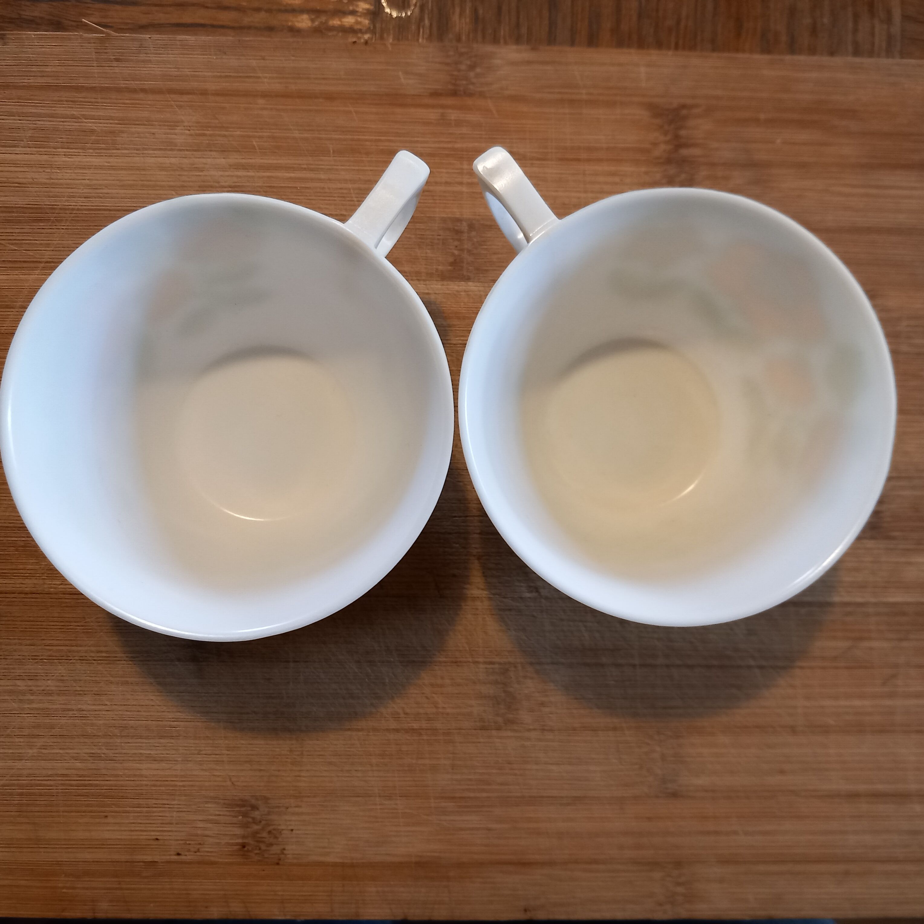 Tefal melamine flowery cups from the 70s