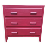 Chest of drawers 3 drawers vintage