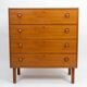 Commode vintage scandinave en teck, années 1970