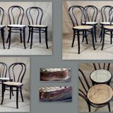 4 chairs Thonet n°18 years 20