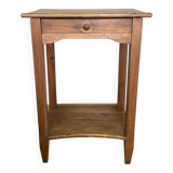 Side piece of furniture at the end of a sofa on 2 levels, 20th century