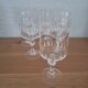 6 crystal wine glasses from Arques, Vendôme model.
