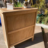 Bibus shelving practical console!! Raw walnut/ adjustable shelves