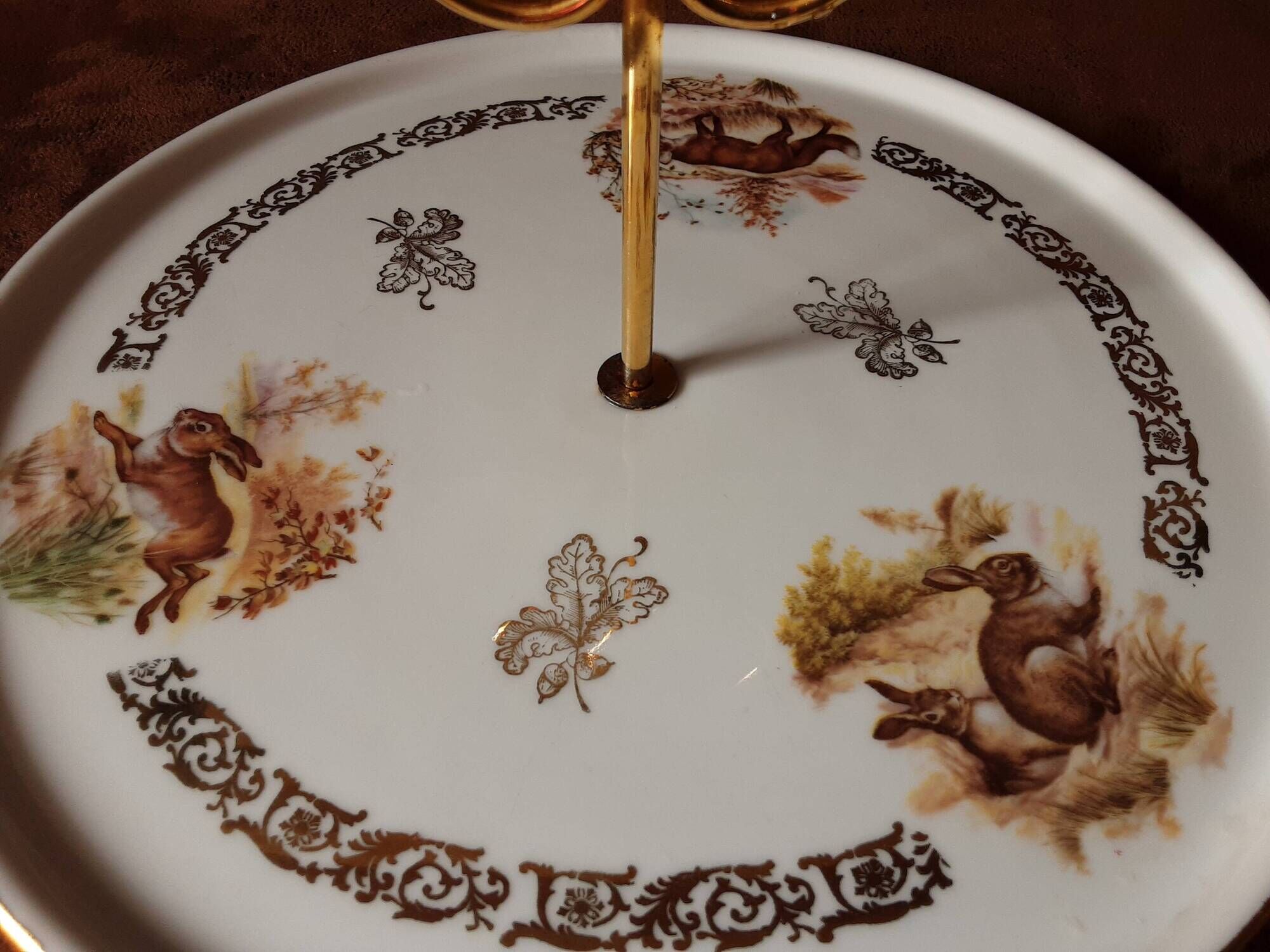 Cheese platter West porcelain France