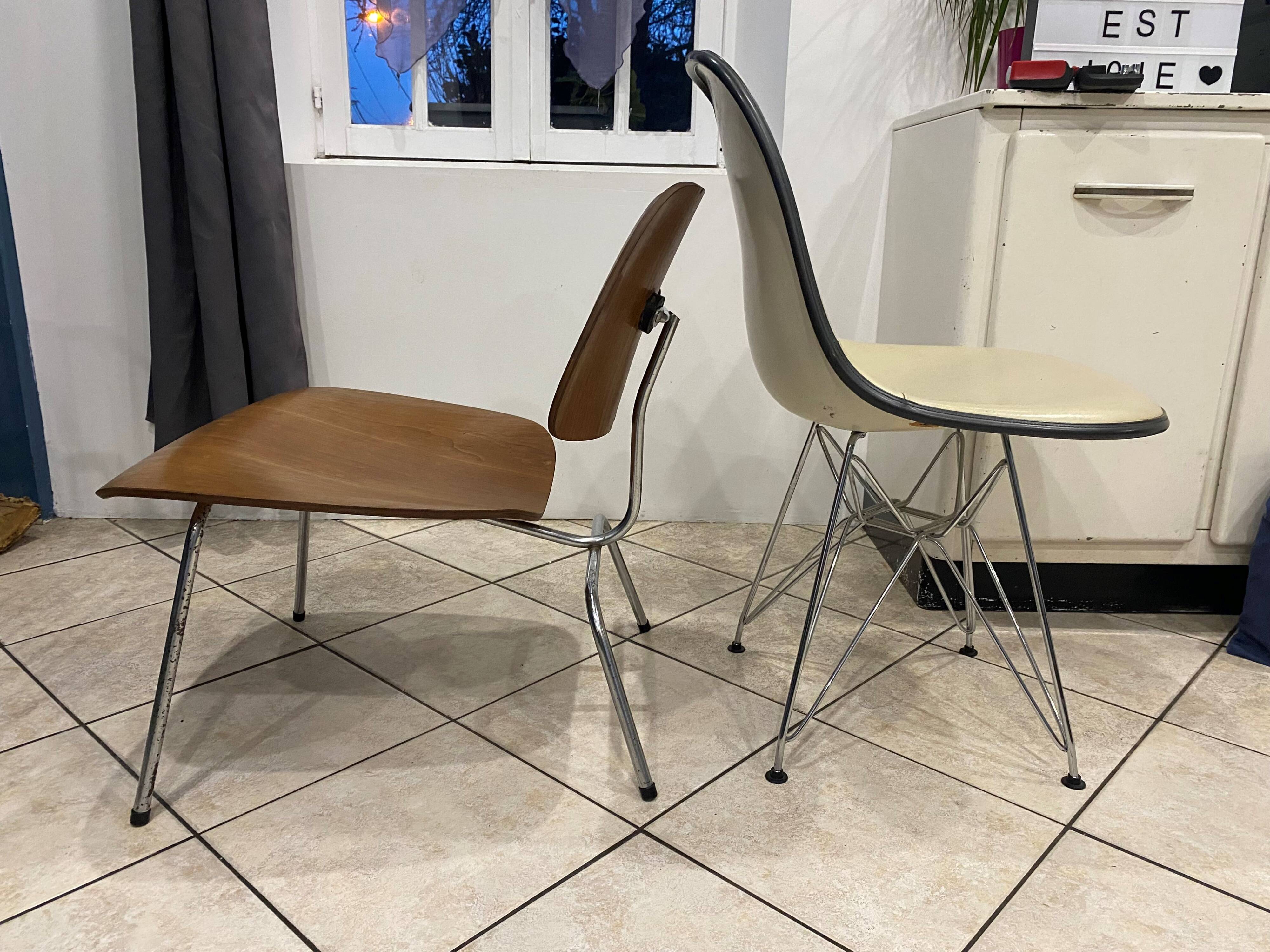 LCM Lounge Chair Metal Eames Herman Miller 1950