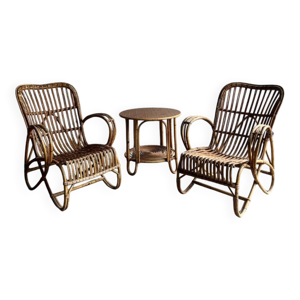 Ensemble bohème marron - table deux