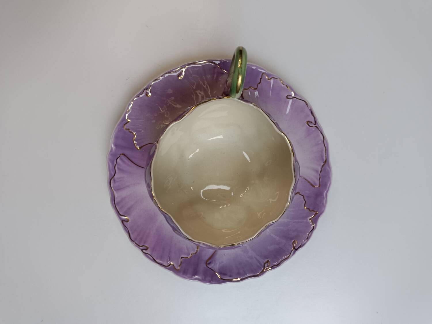 KG Lunéville flower cup and saucer