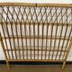 Vintage bamboo and rattan headboard