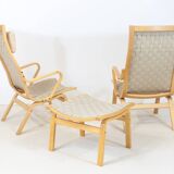 Finn Ostergaard armchairs and ottoman