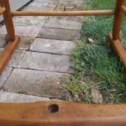 Ancienne chaise haute pour enfant Luterma