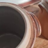 Set of 4 stoneware grease pots