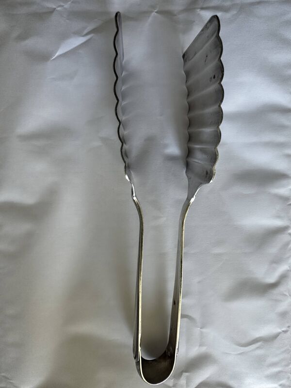 Pince à asperges en argent 1930