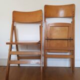 Lot de 2 chaises pliantes  Baumann