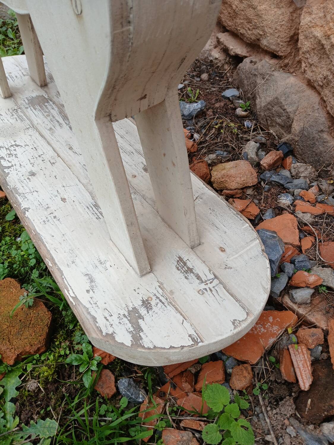 Antique wooden horse