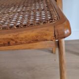 Cannage folding chair 1970