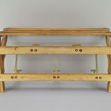 Vintage wooden coat rack