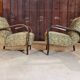 Pair of armchairs Art Deco Karel Koelka and Antonon Krop-ek