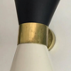 Wall sconce in the style of italian creations of the 50