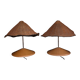 table lamps (Sarasar T) by Renato and Roberto Pamio from 1975