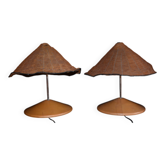 lampes de table  (Sarasar T ) de Renato et Roberto Pamio de 1975