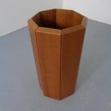 Danish Umbrella Stand in Teak by Kai Kristiansen for Vildbjerg Mobelfabrik, 1960s