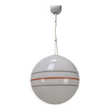 Italian Murano Glass Globe Chandelier, 1970s