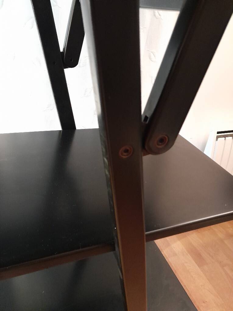 Cassina nuvola red shelf black walnut