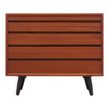 Teak chest of drawers, Danish design, 1970s, production: Denmark