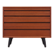 Commode en teck, design danois, années 1970, production : Danemark