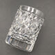 Carafe with 3 liquor glasses and art deco mirror tray