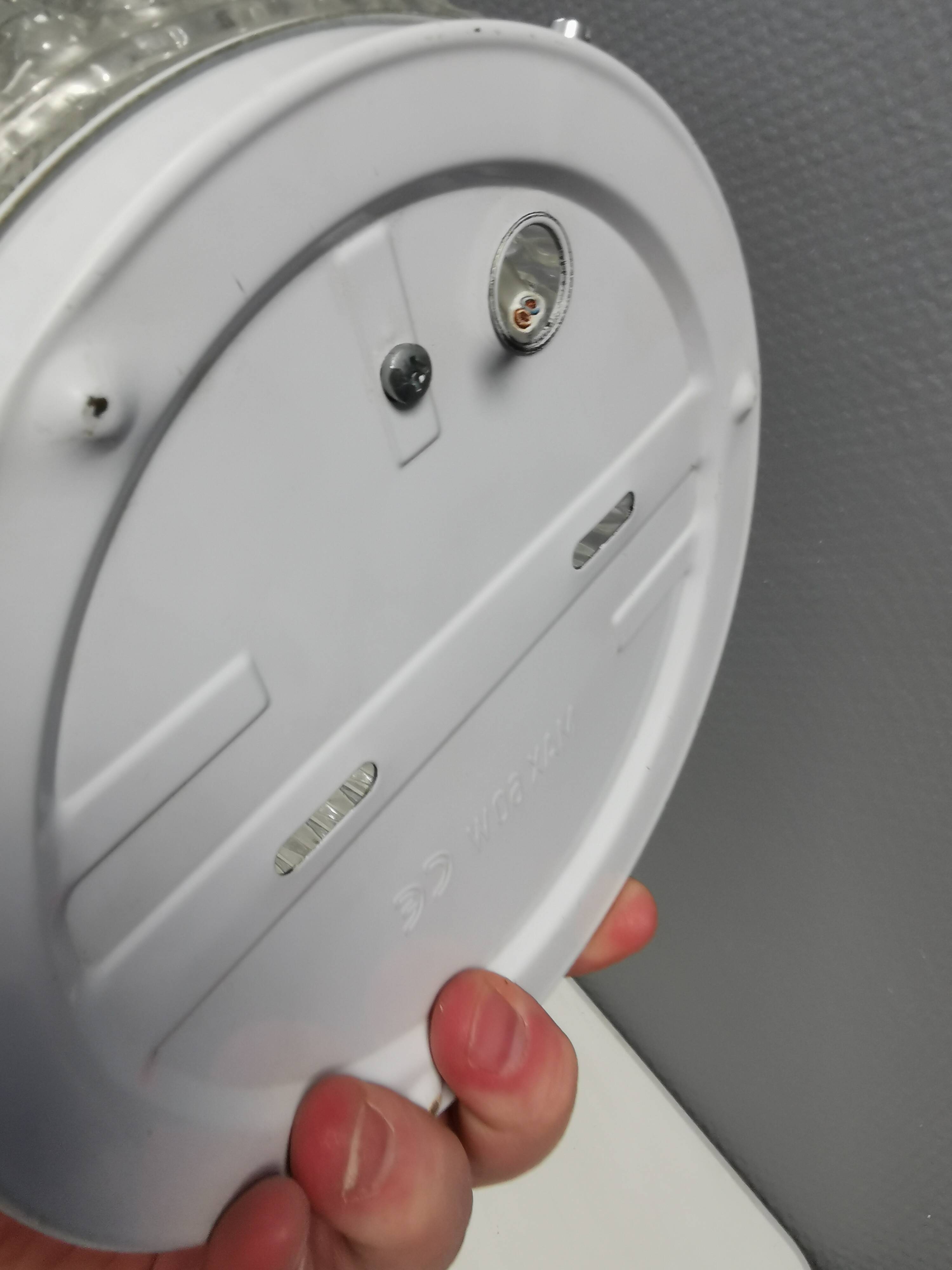 Two beautiful ceiling lights with crystal glass shades. Denmark 1980s