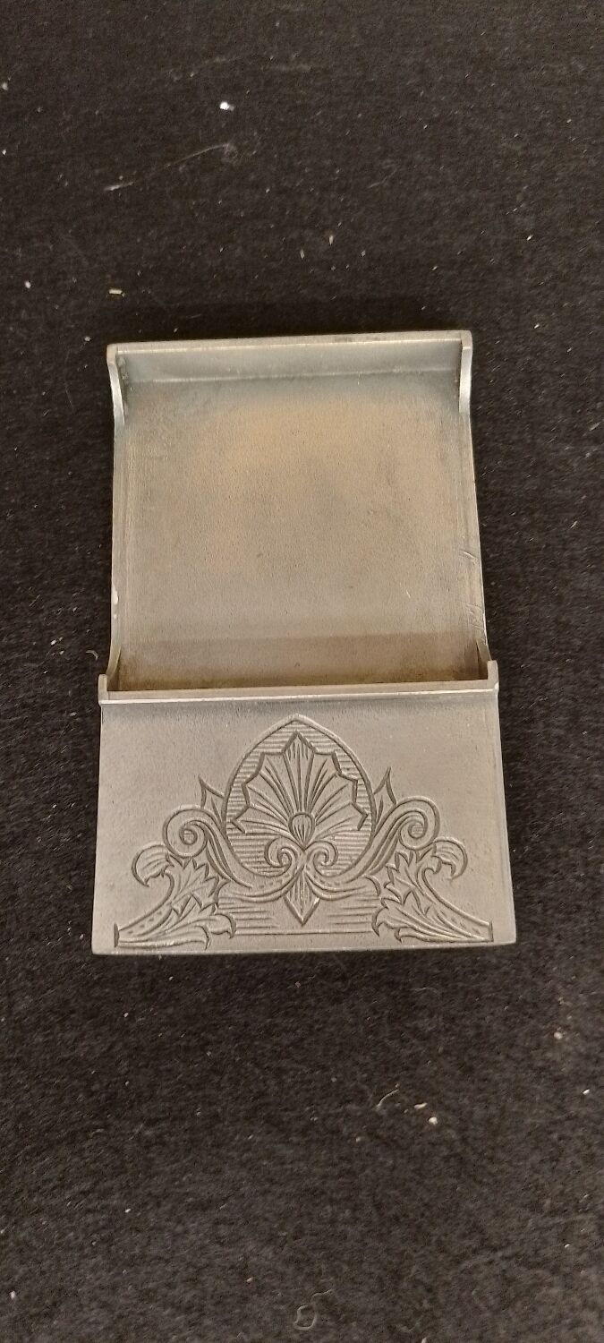 Pewter paper holder