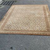 Golden Persian wool rug 200x300cm
