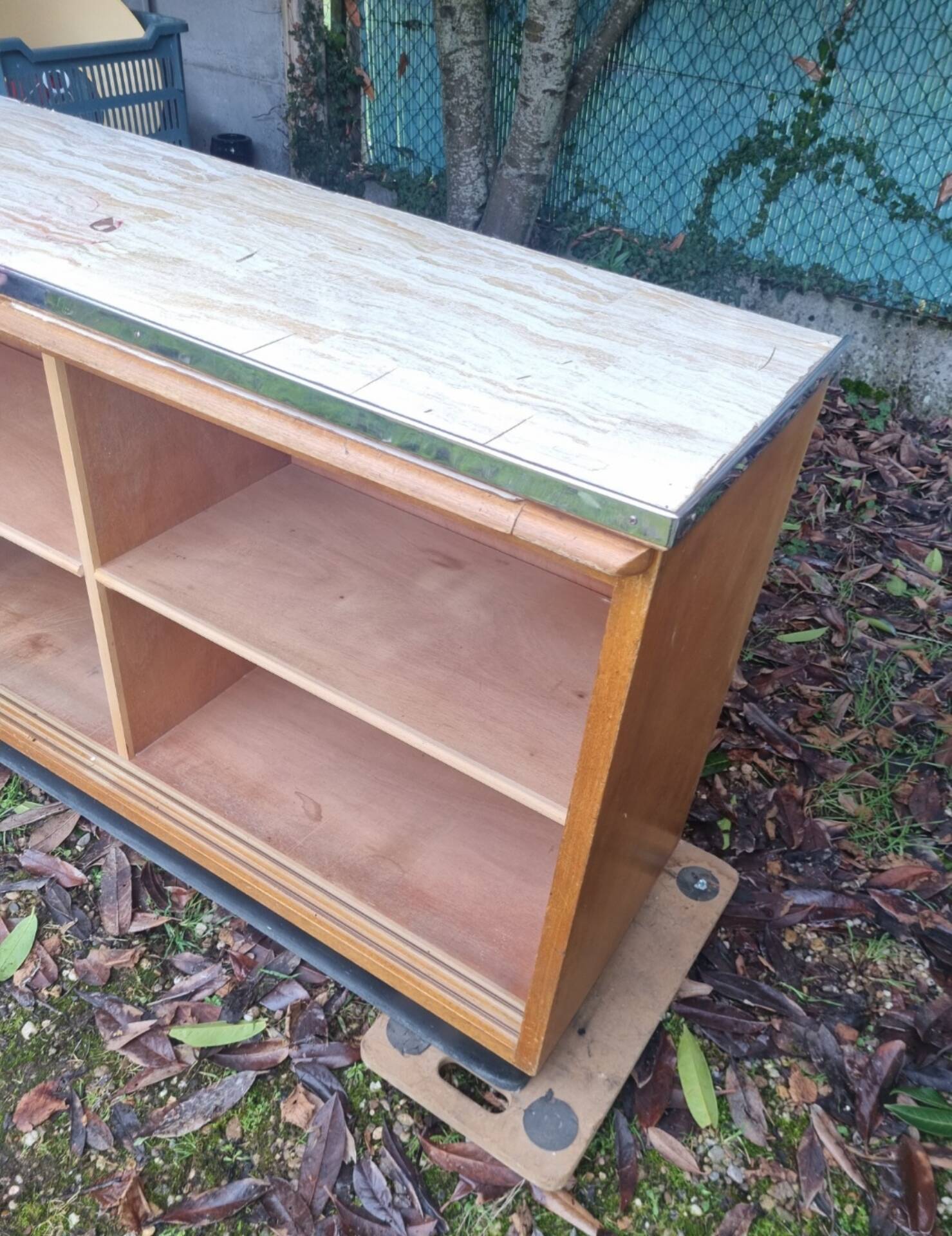 Old workshop counter furniture