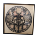 Decorative frame with roosters – vintage Polish découpage