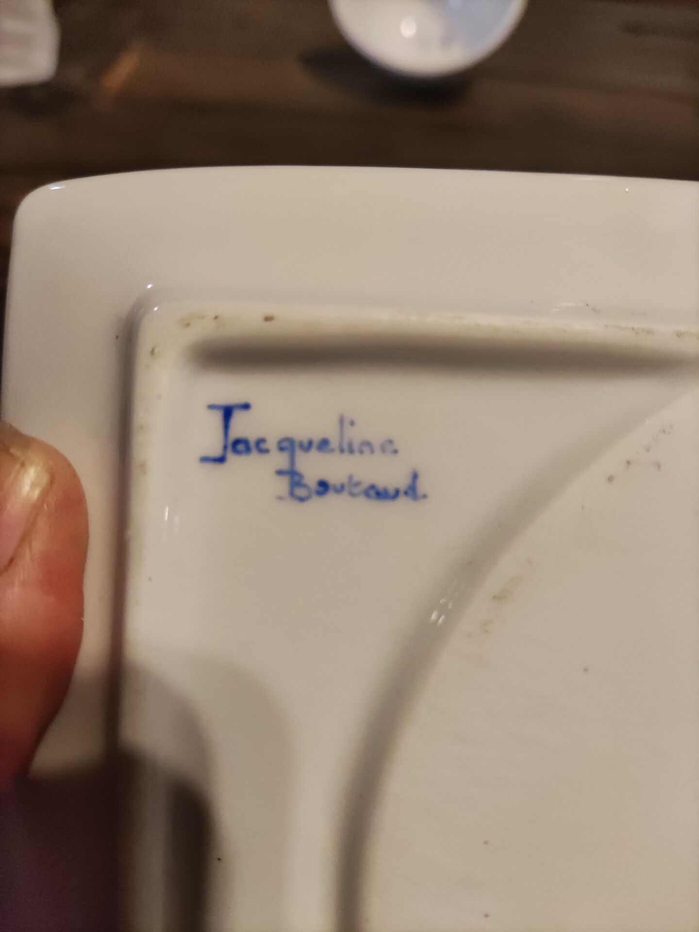 Ceramic butter dish