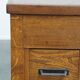 Bureau Art Déco en chêne ancien du début du XXe siècle