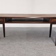 Modernist teak coffee table by Arne Vodder for Dyrlund, Denmark 1960.