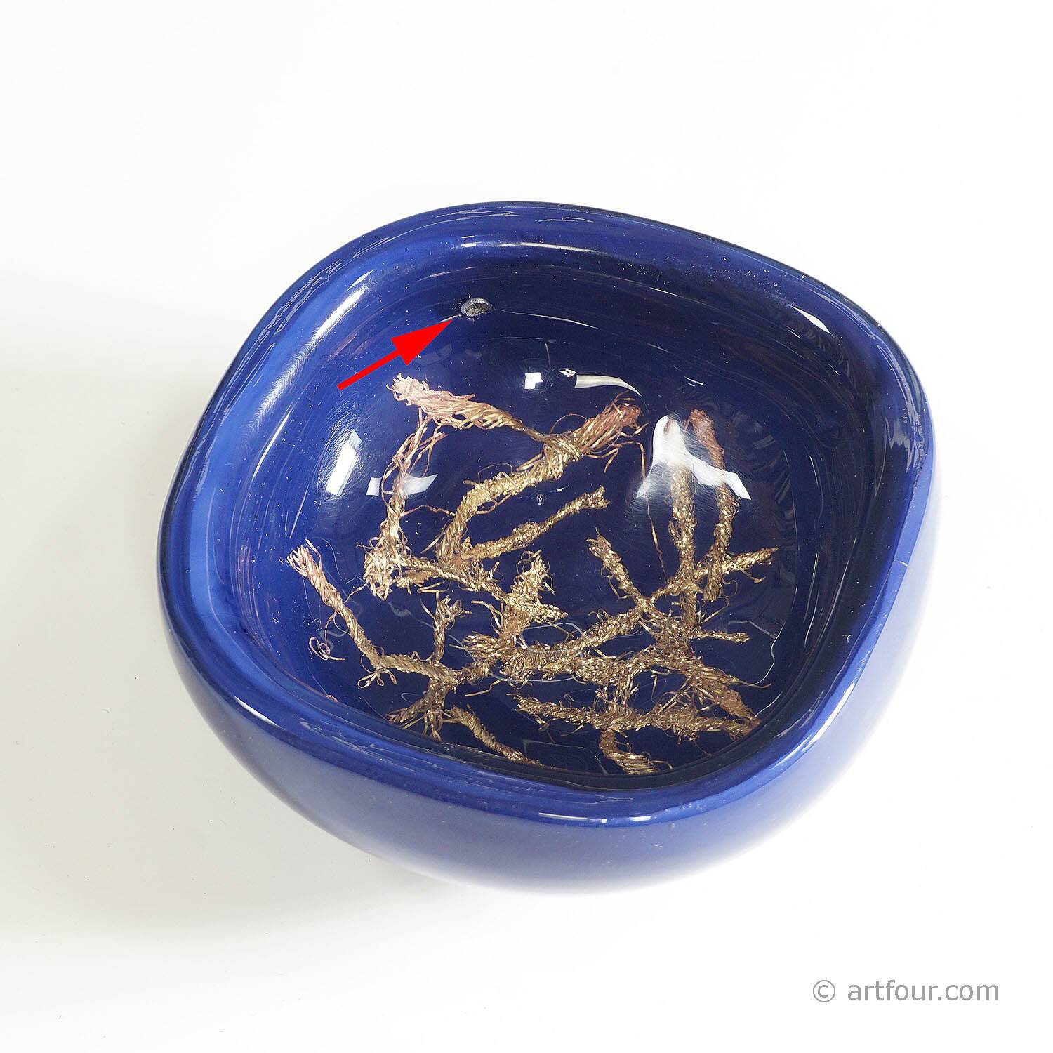 Bol Giade by Toni Zuccheri for Venini, Murano 1964
