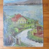 Peinture sur carton 1963