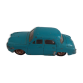 Old Dinky toys. Meccano. Renault Dauphine turquoise.