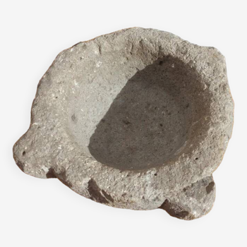 Old stone mortar