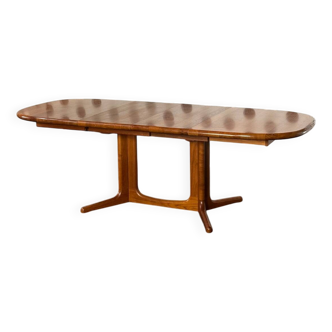 Extendable teak dining table – Glostrup Møbelfabrik, Denmark, 1970s